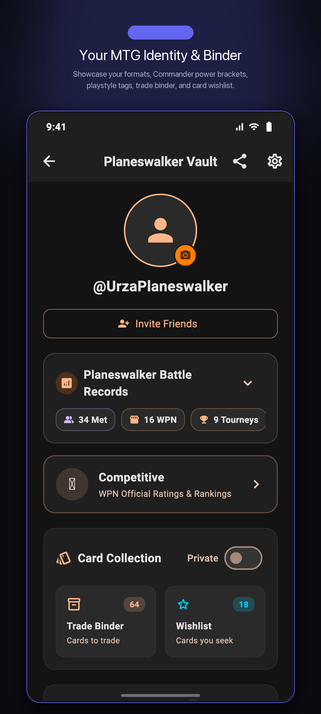 MTG Radar Planeswalker Profile