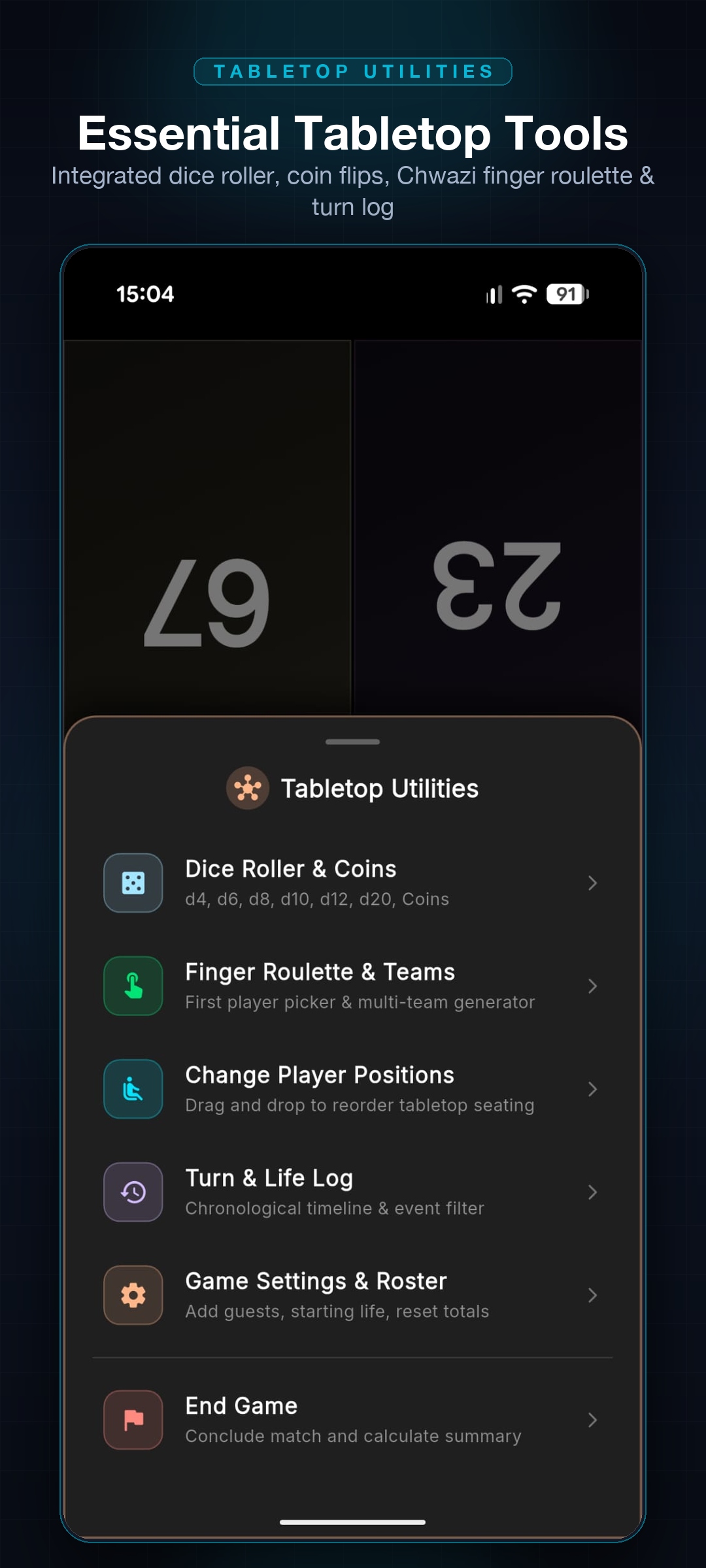 MTG Radar Tabletop Utilities